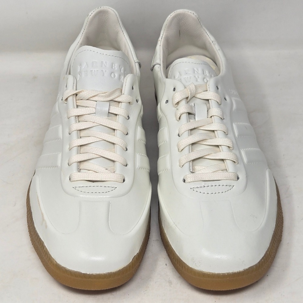 Adidas Samba Barneys New York White Leather Gum Sole Mens Sneakers Size 8 - Picture 4 of 11